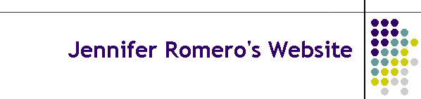 Jennifer Romero's Website